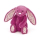 JELLYCAT Malinowy króliczek Blossom Rose Bunny (duży 36 cm)