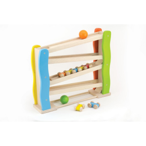 PINTOY Drewniana pochylnia dla samochodzików  "Super Slope"