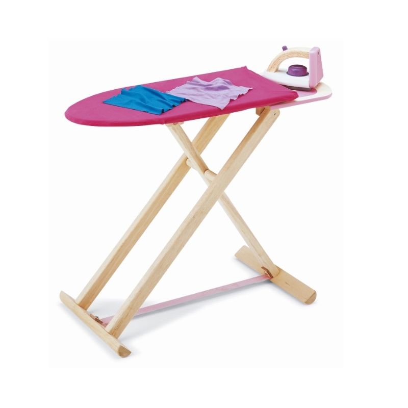 PINTOY Drewniany zestaw do prasowania