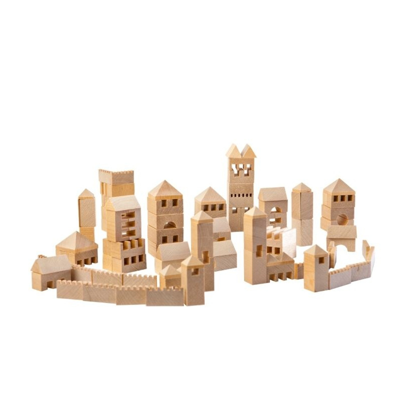 VARIS TOYS Drewniane klocki - Miasto