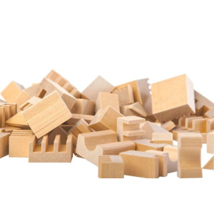 VARIS TOYS Drewniane klocki - Miasto