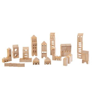 VARIS TOYS Drewniane klocki - Miasto