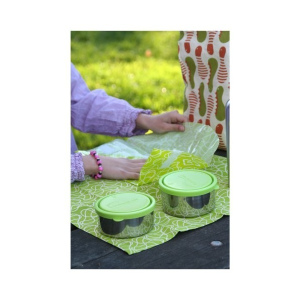 KIDS KONSERVE Pojemniki na żywność DUO - zielone