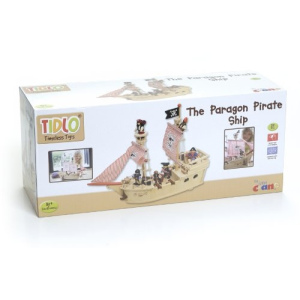 TIDLO Drewniany statek piracki
