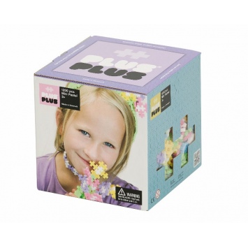 PLUS-PLUS Klocki mini pastel - zestaw 1200 szt.