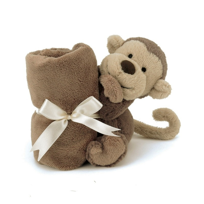 JELLYCAT Kocyk z przytulanką "Bashful Monkey"