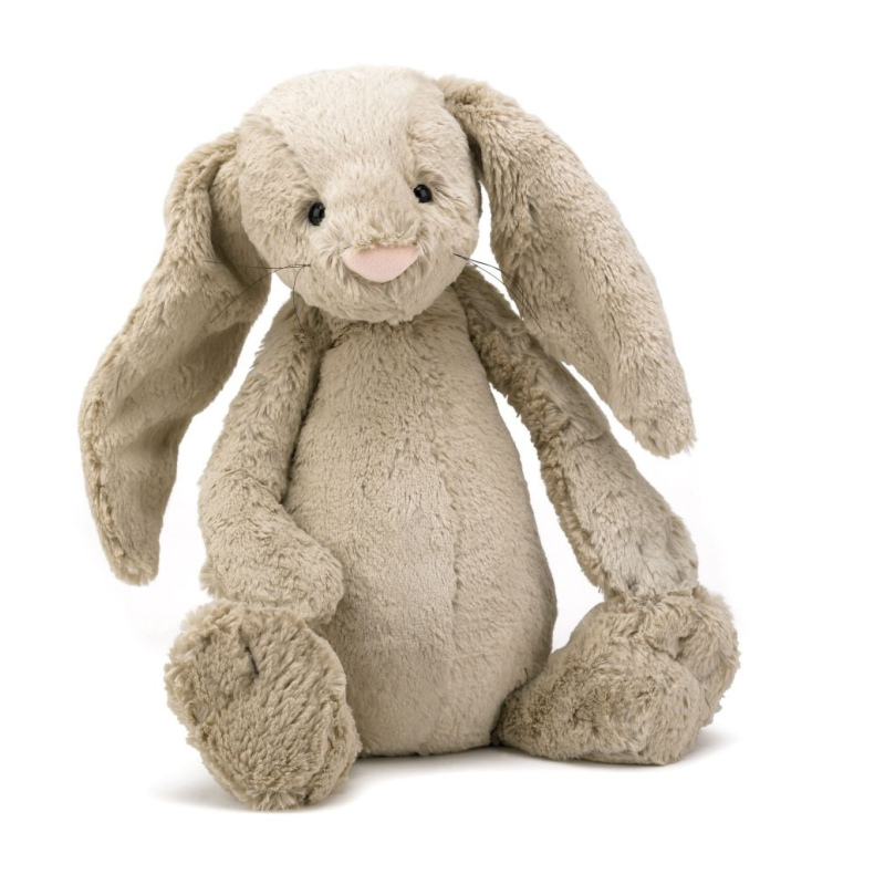 JELLYCAT Beżowy króliczek Bashful Bunny (duży 36 cm)