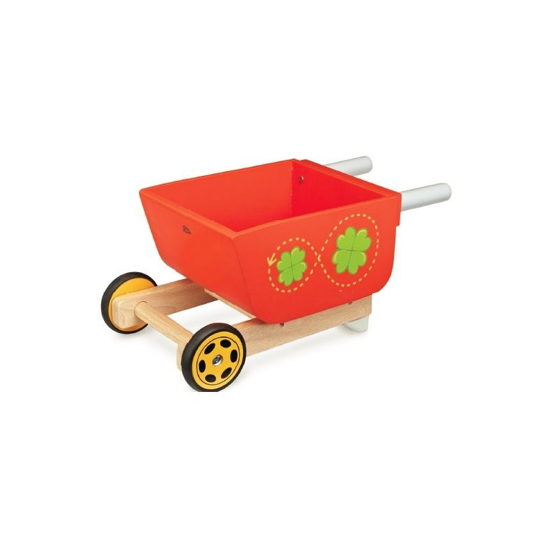 WONDERWORLD Drewniana taczka