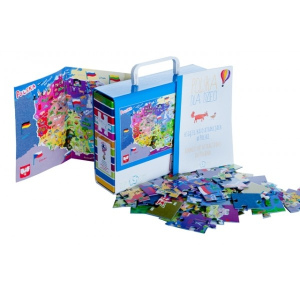 ZUZU TOYS Puzzle Polska dla dzieci