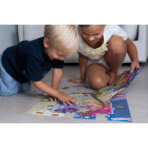 ZUZU TOYS Puzzle Polska dla dzieci