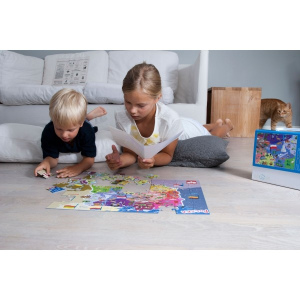 ZUZU TOYS Puzzle Polska dla dzieci