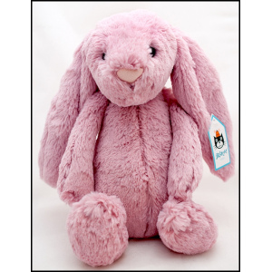 JELLYCAT Różowy króliczek Bashful Tulip Pink Bunny (średni 31 cm)