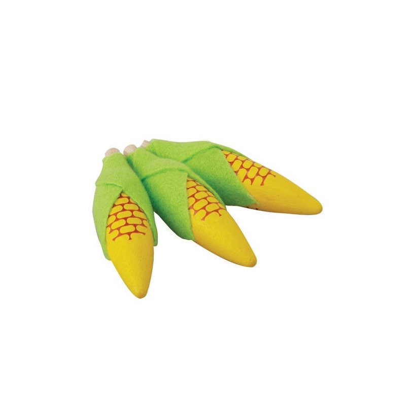 PLAN TOYS Drewniana kukurydza