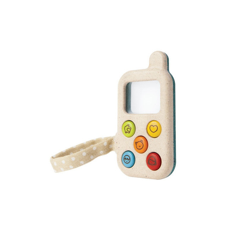 PLAN TOYS Drewniany telefon
