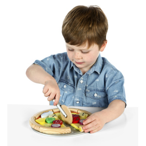 TIDLO Drewniana pizza do krojenia