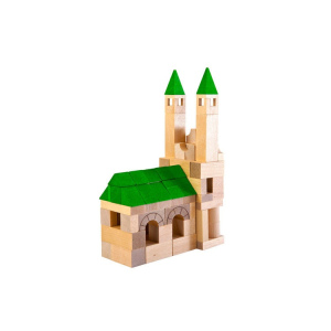 VARIS TOYS Drewniane klocki Architekt 87 elementów