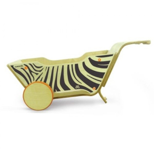 WEEROL 3w1 Drewniany wózek, jeździk i taczka - Weebra