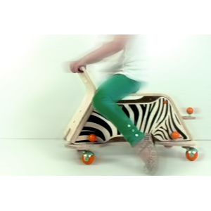 WEEROL 3w1 Drewniany wózek, jeździk i taczka - Weebra