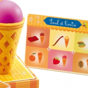 DJECO Drewniany zestaw Lodziarnia Paul & Cerise