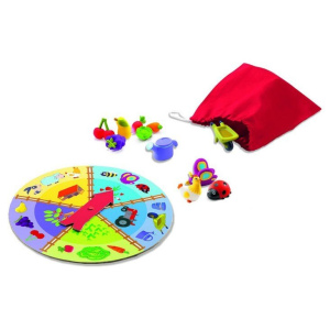 DJECO Gra Lotto sensoryczne "Farma" 