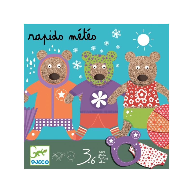 DJECO Gra karciana "Ubierz misia"