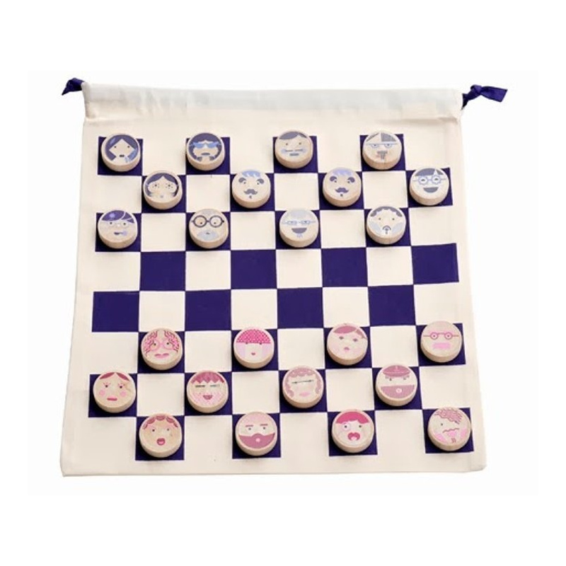 Les Jouets Libres Warcaby "Mesdames & Messieurs"