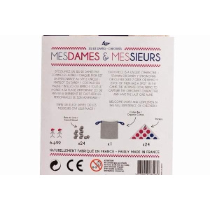 Les Jouets Libres Warcaby "Mesdames & Messieurs"