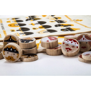 LES JOUETS LIBRES Gra Szachy "La Cour du Roi"