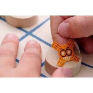 LES JOUETS LIBRES Gra Kółko i Krzyżyk "Tik Atak"